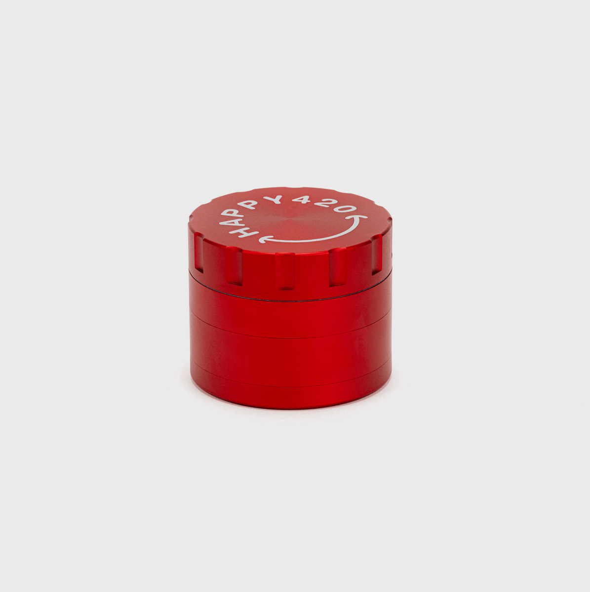 Happy420 Luxury Grinder Headshop Red - Hanfify®
