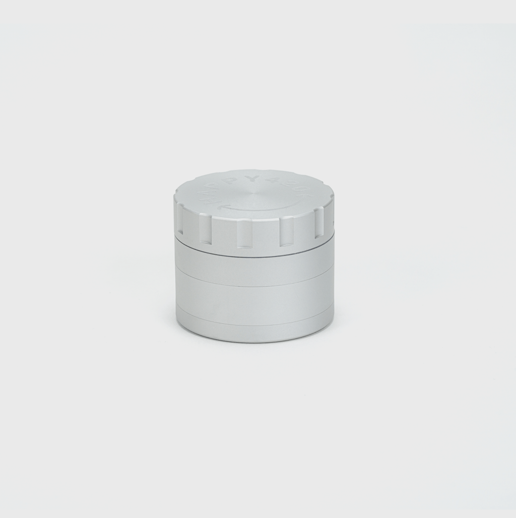 Happy420 Luxury Grinder Headshop Silver - Hanfify®