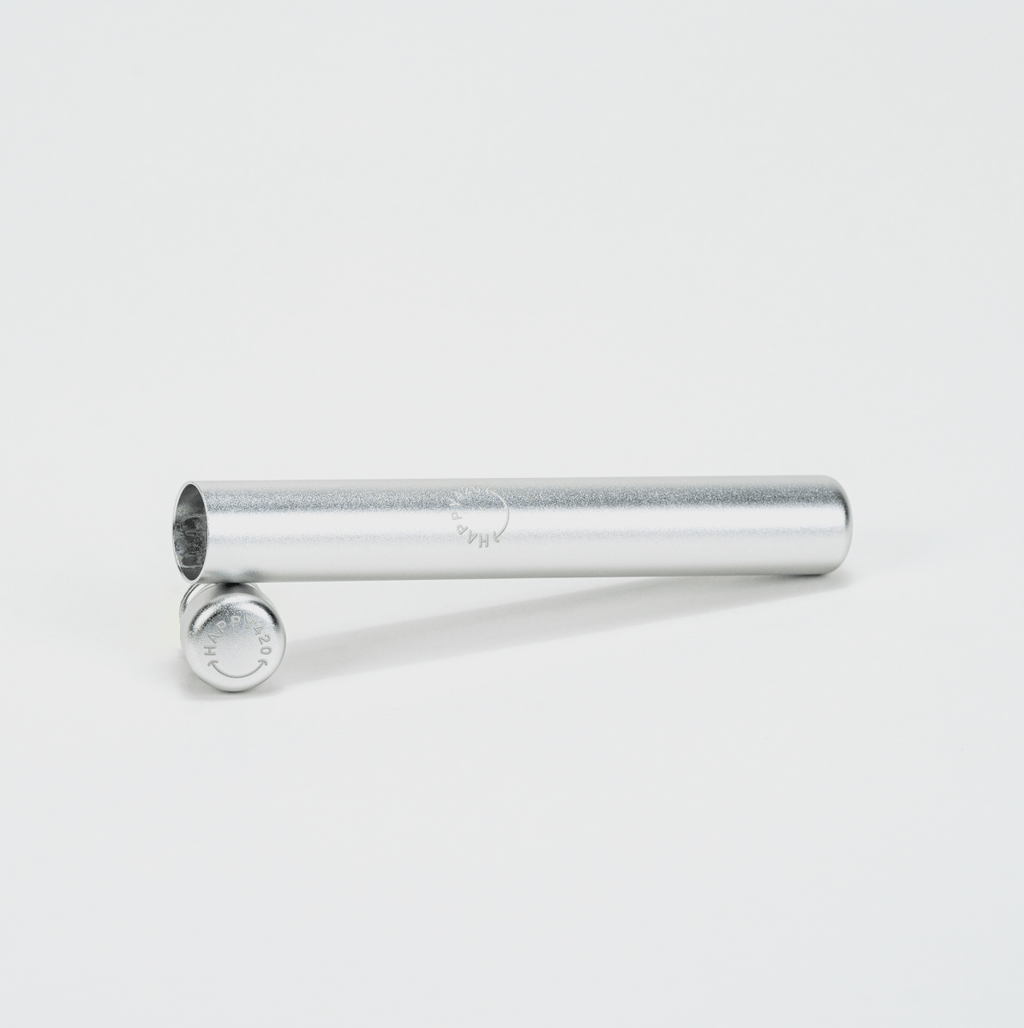Happy420 Premium JTube Headshop Silver - Hanfify®