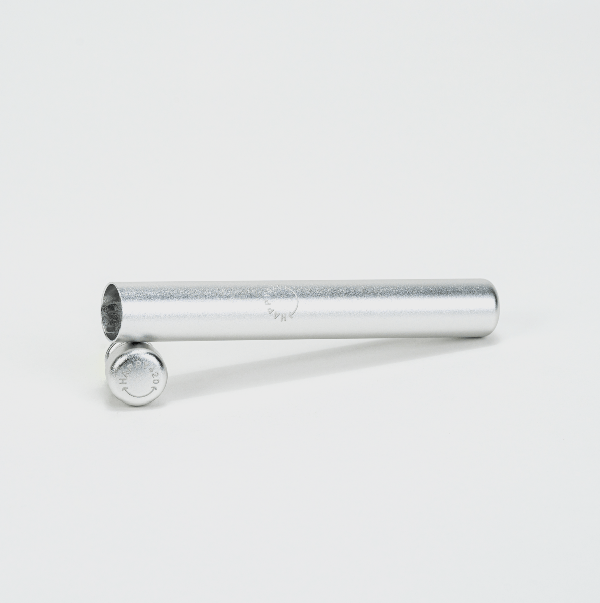 Happy420 Premium JTube Headshop Silver - Hanfify®