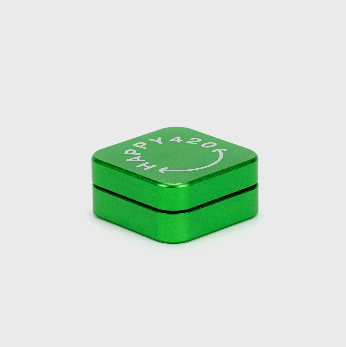 Happy420 Quattro Grinder Headshop Green - Hanfify®