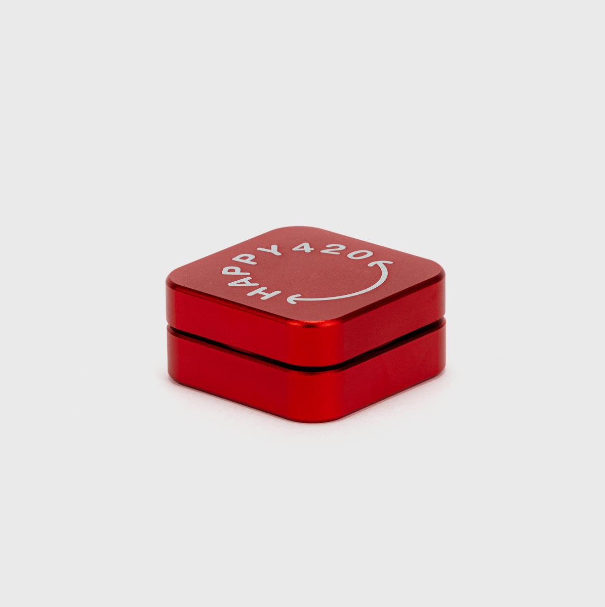 Happy420 Quattro Grinder Headshop Red - Hanfify®
