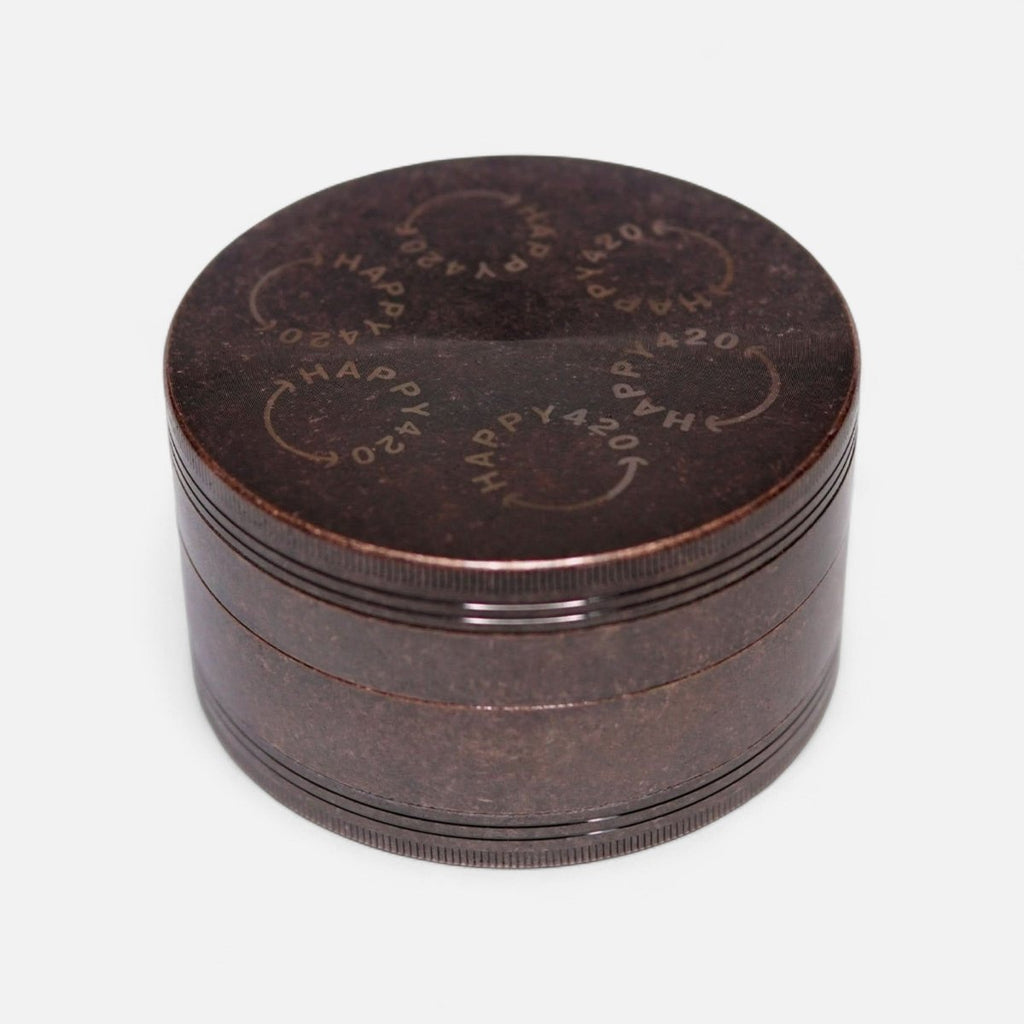 Happy420 Riesen Grinder - Revolver Design Headshop - Hanfify