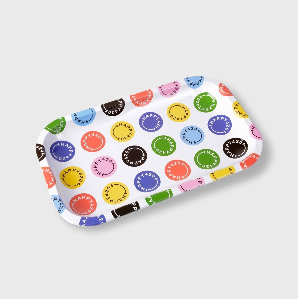 Happy420 - Rolling Tray Headshop Dotty - Hanfify®