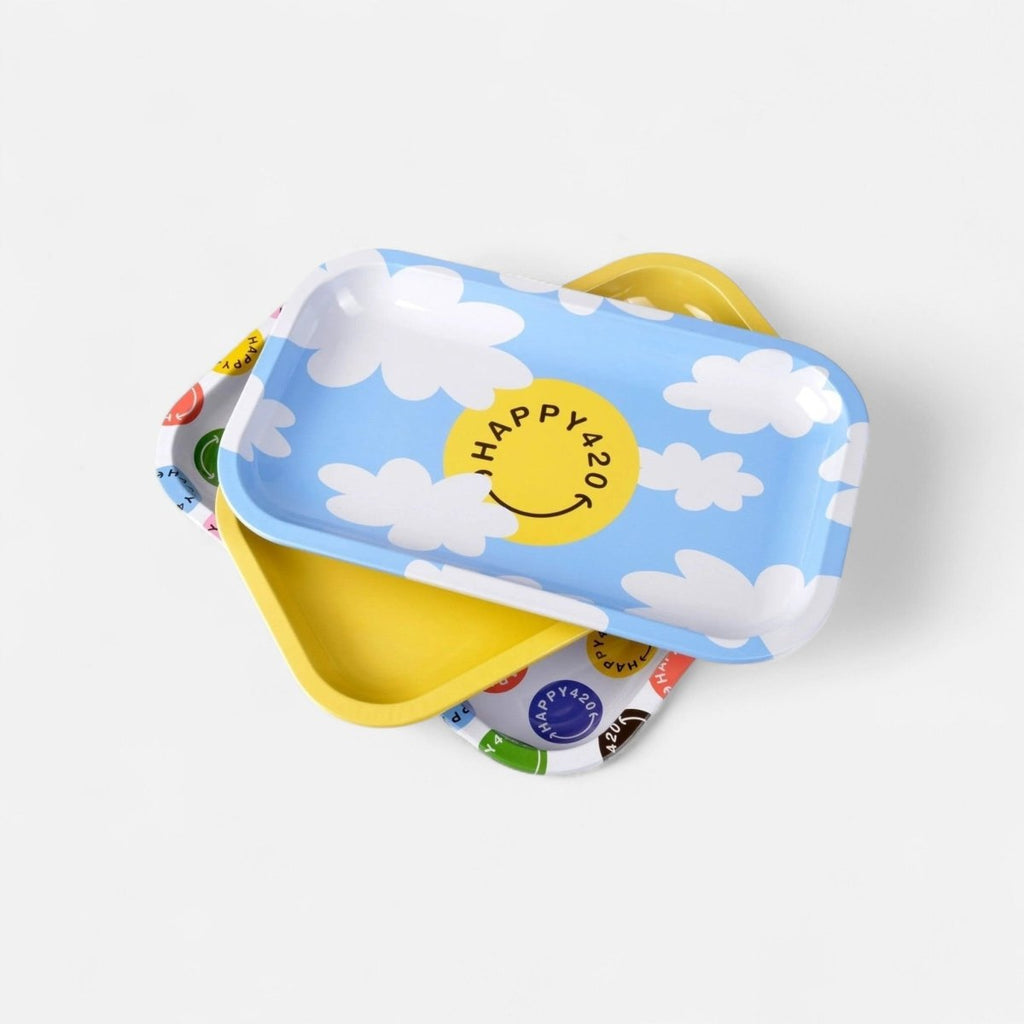 Happy420 - Rolling Tray - Headshop - Hanfify®