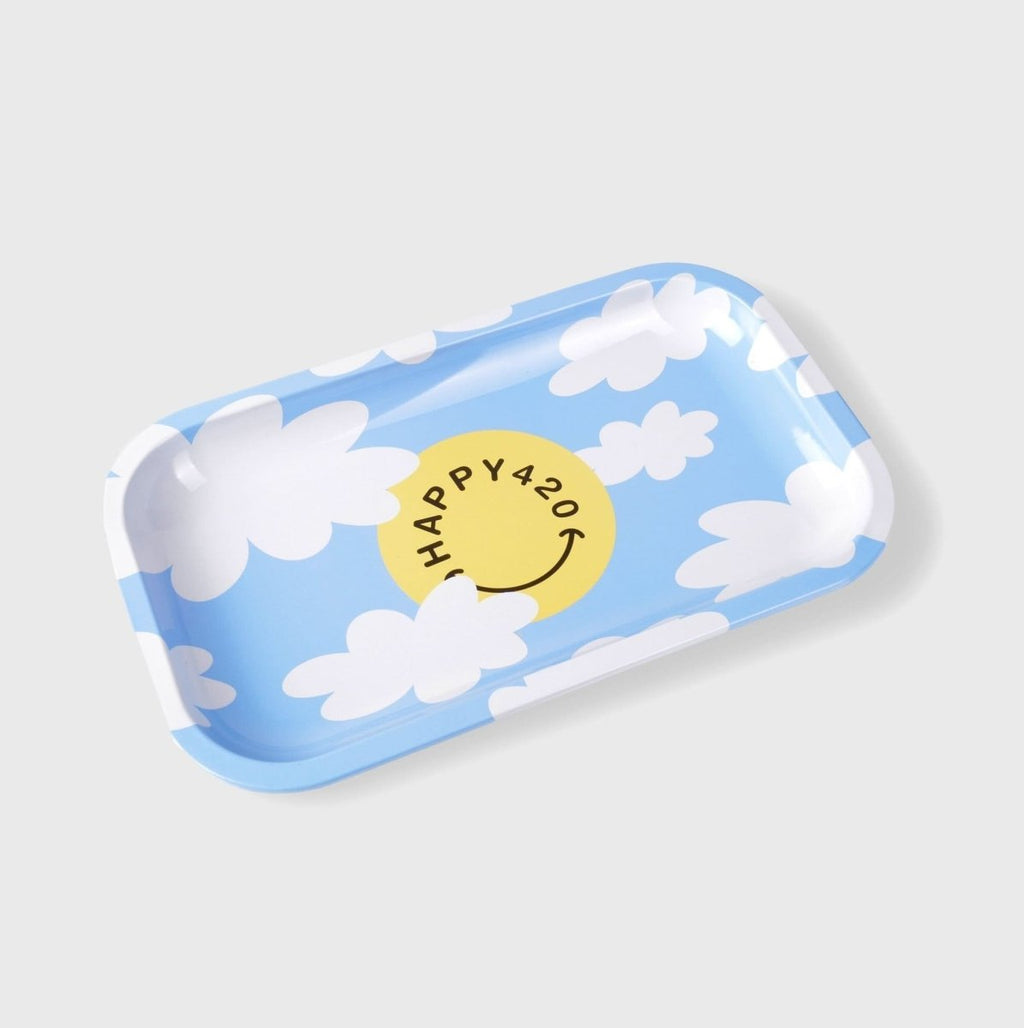 Happy420 - Rolling Tray - Headshop - Hanfify®