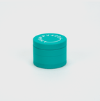 Happy420 Soft Touch Grinder Headshop Turquoise - Hanfify