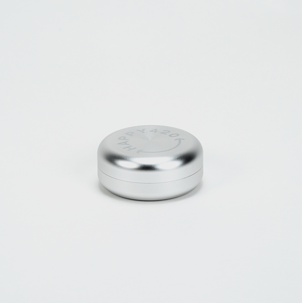 Happy420 Stashbox Headshop Silver - Hanfify®