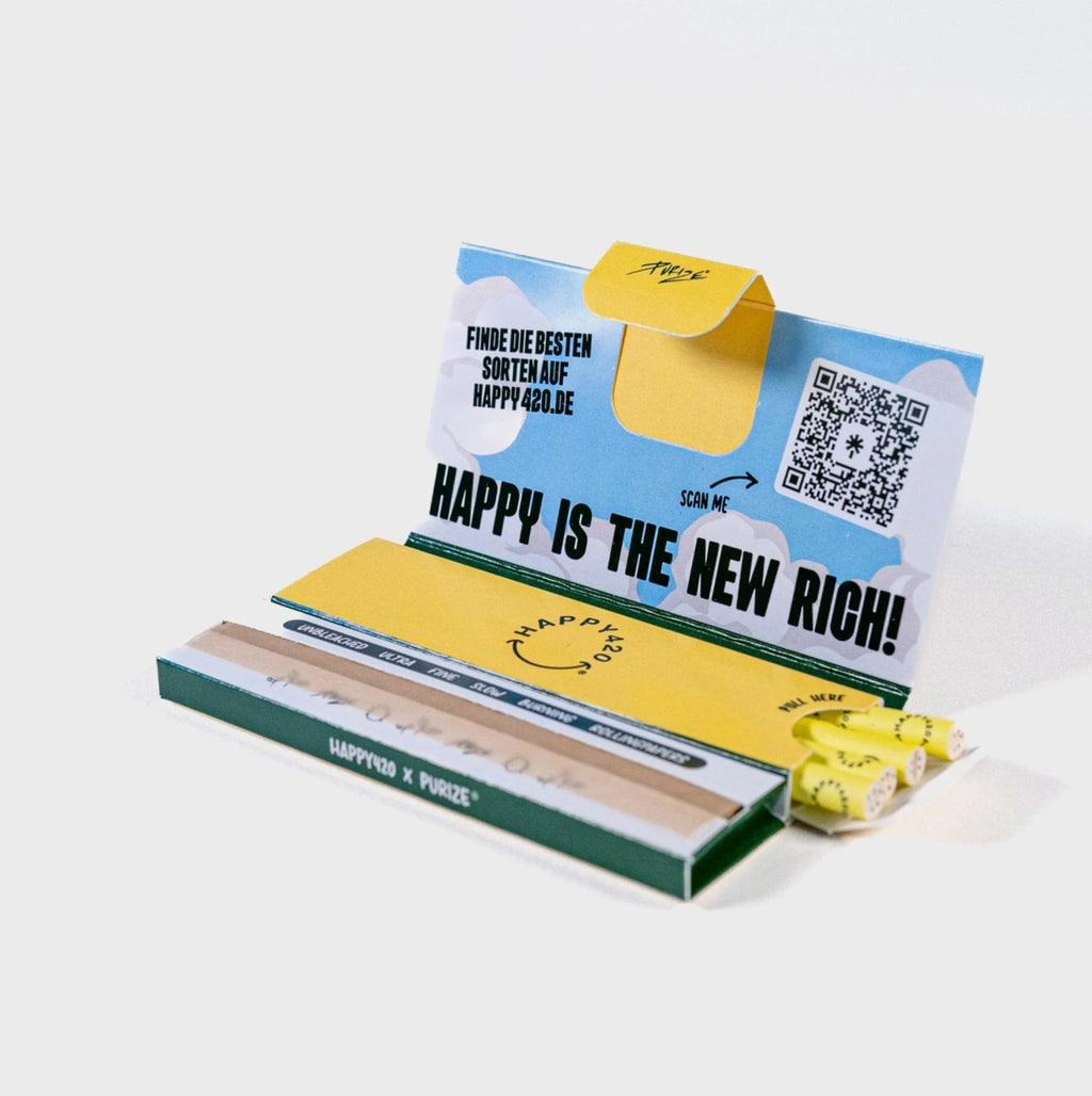 Happy420 x Purize Papes 'n' Actis Headshop - Hanfify®