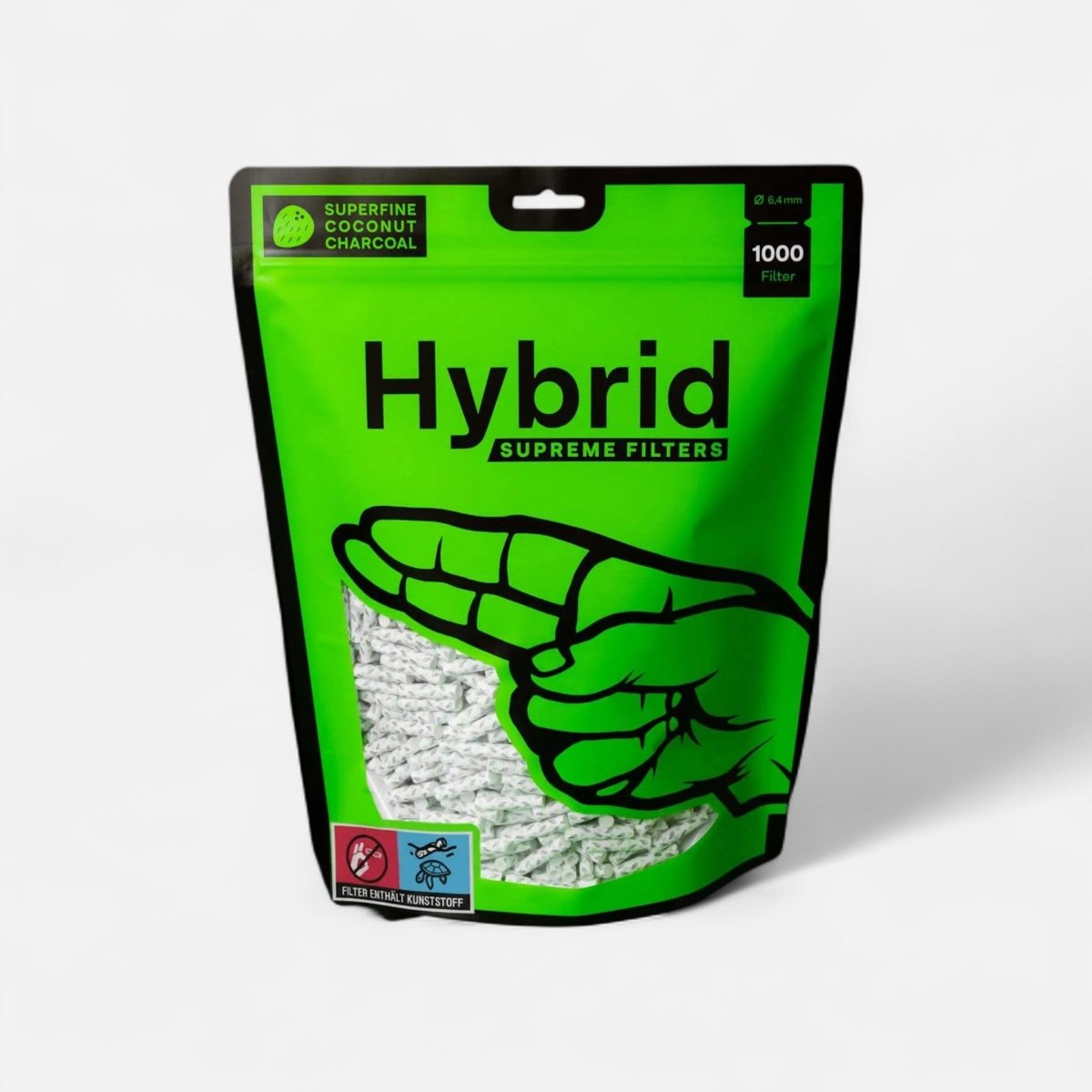 Hybrid Supreme Aktivkohlefilter 1000er Refill Headshop - Hanfify