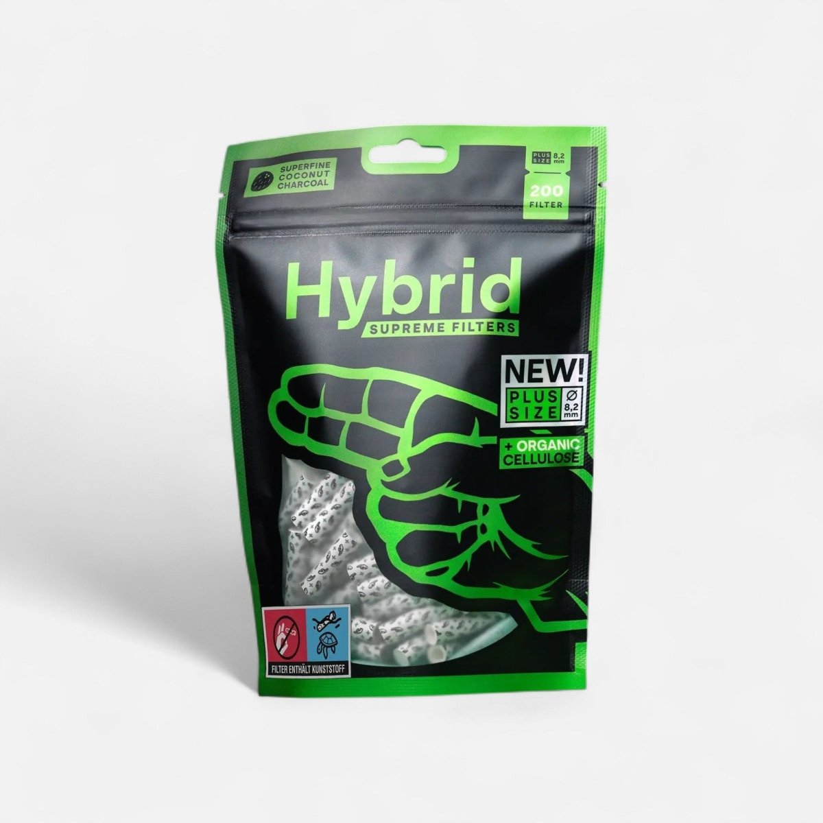 Hybrid Supreme Aktivkohlefilter Bag 200 Plus Size Headshop - Hanfify