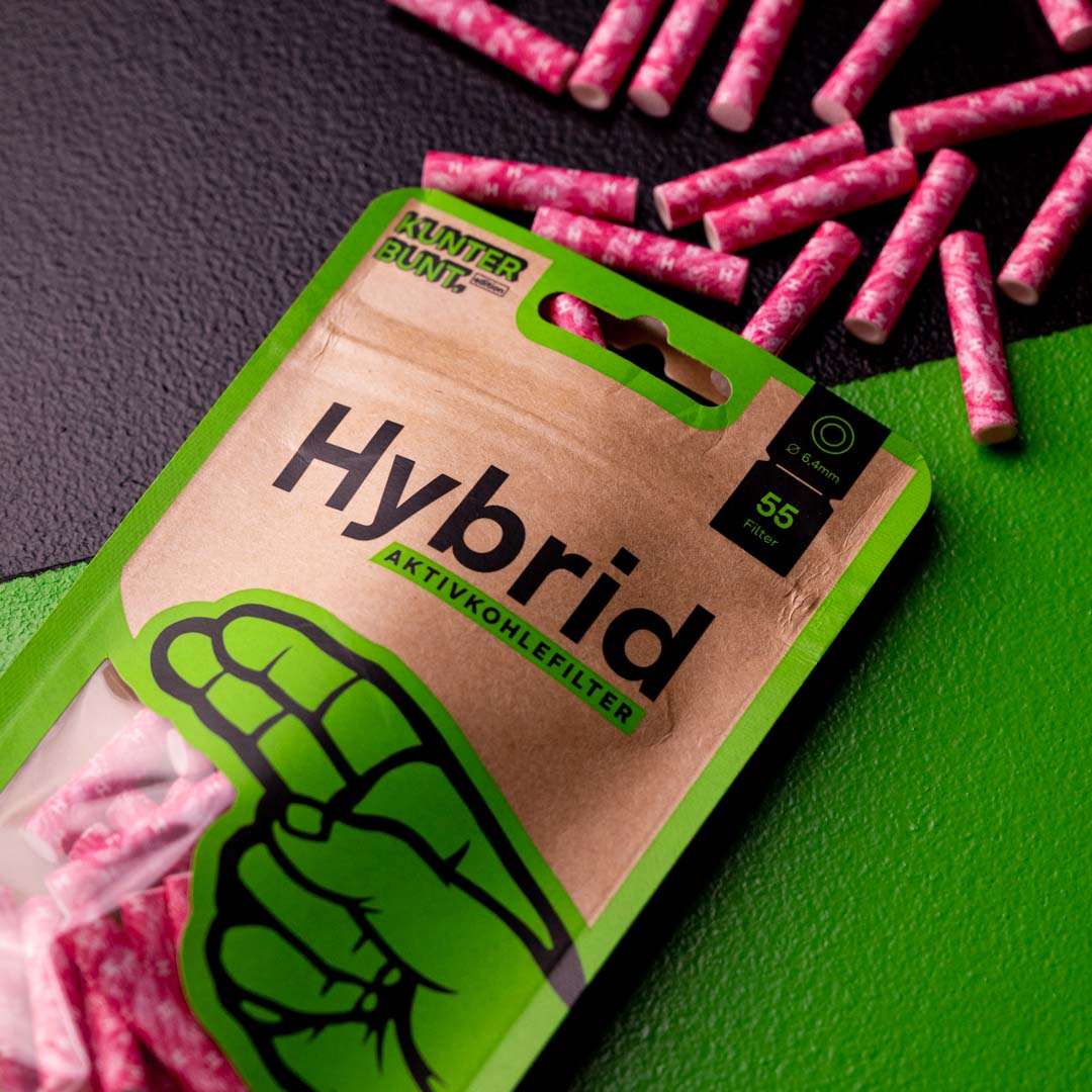 Hybrid Supreme Aktivkohlefilter Bag 55 Magenta Headshop - Hanfify