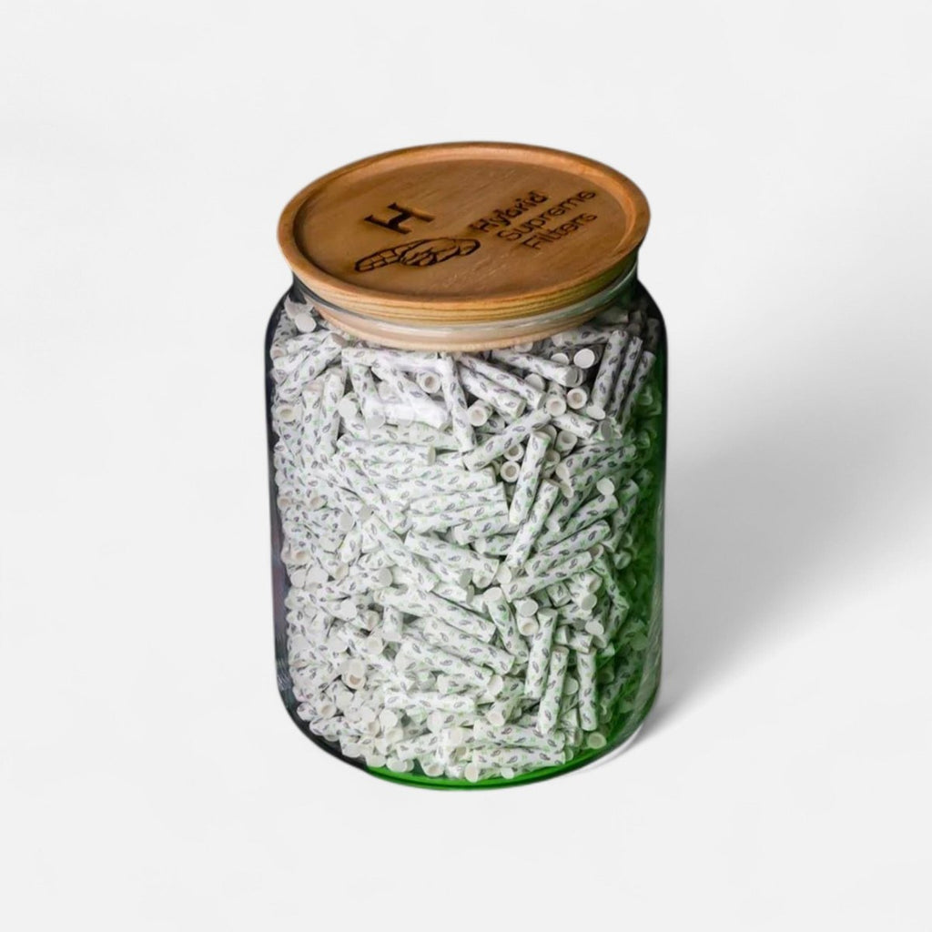 Hybrid Supreme Aktivkohlefilter Glas 1000 Classic Headshop - Hanfify