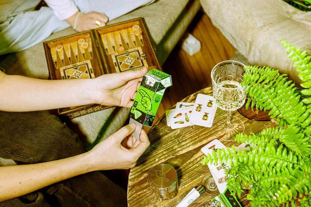 Hybrid Supreme Kombipack - Aktivkohlefilter & 4m Papers Headshop - Hanfify