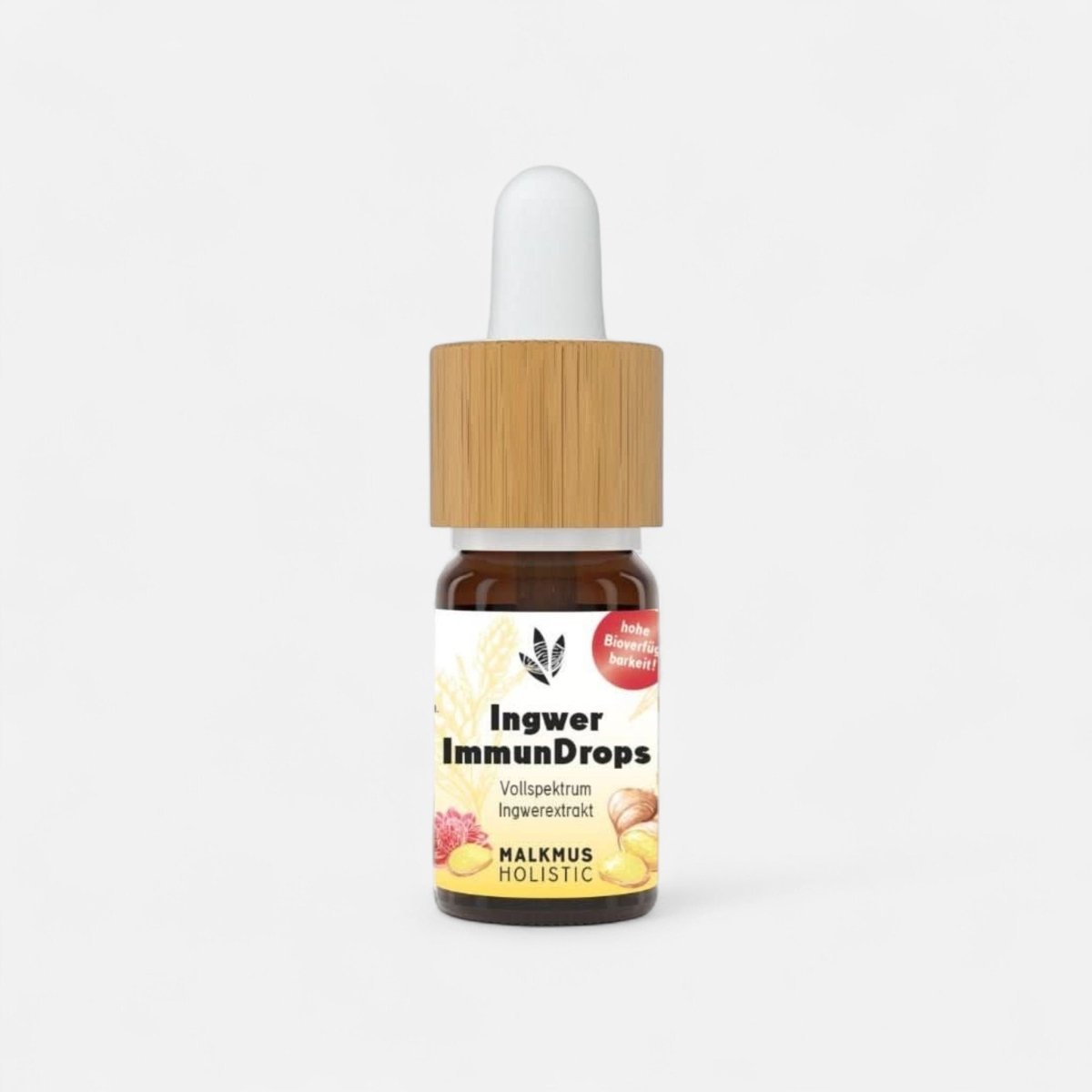 Ingwer ImmunDrops: Die hochkonzentrierte Kraft der Ingwerwurzel Smartshop 10 ml - Hanfify