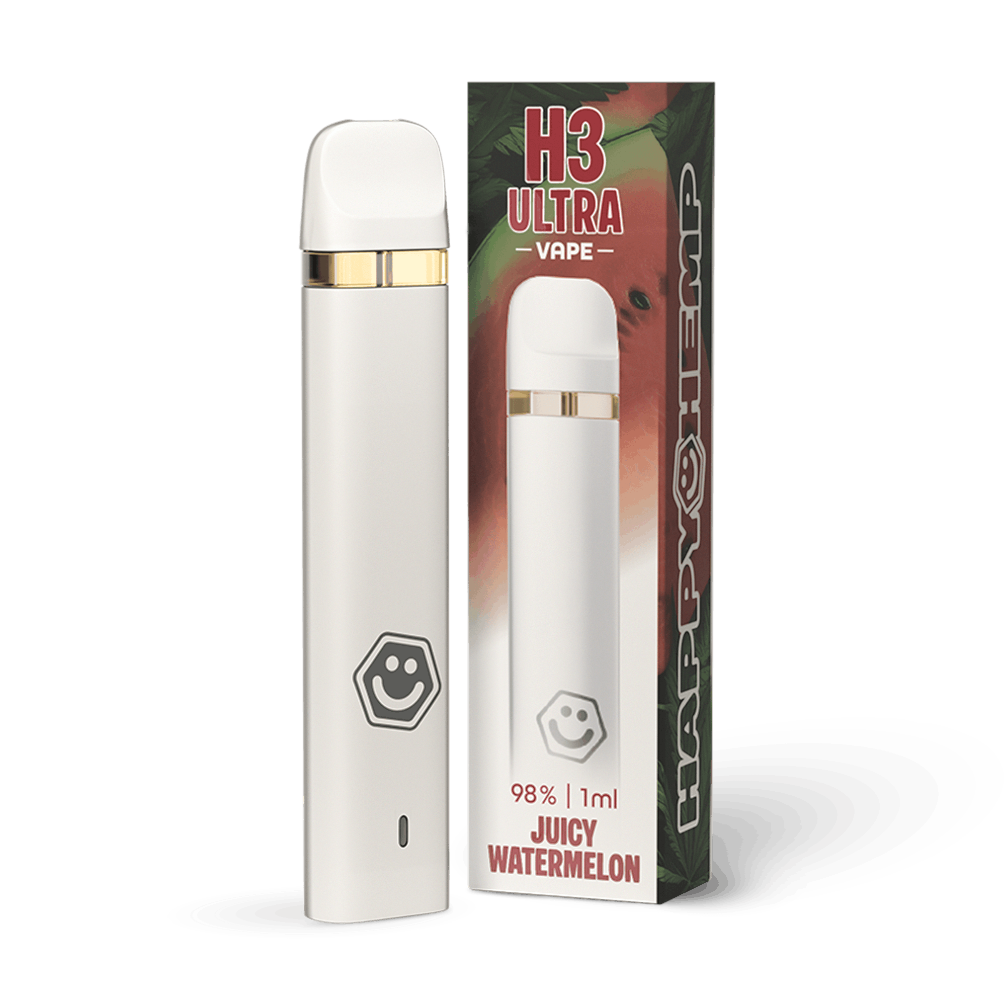 Juicy Watermelon Vape - H3 Ultra Vapes - Hanfify