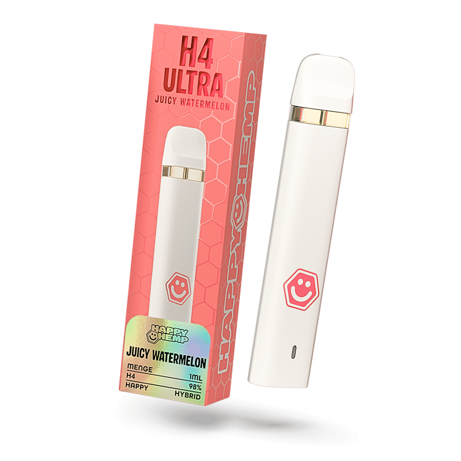 Juicy Watermelon Vape - H4 Ultra Vapes - Hanfify