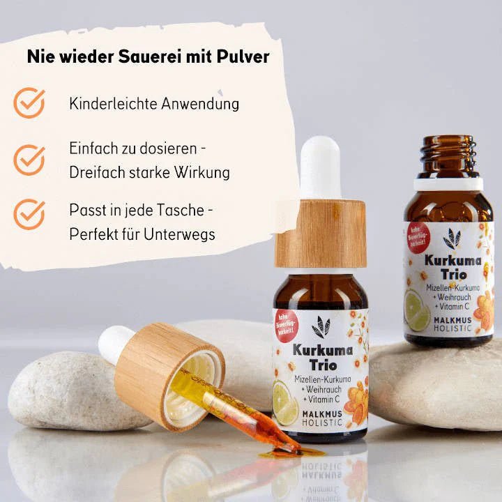 Kurkuma Trio - Booste deinen Tag! Smartshop 10 ml - Hanfify®