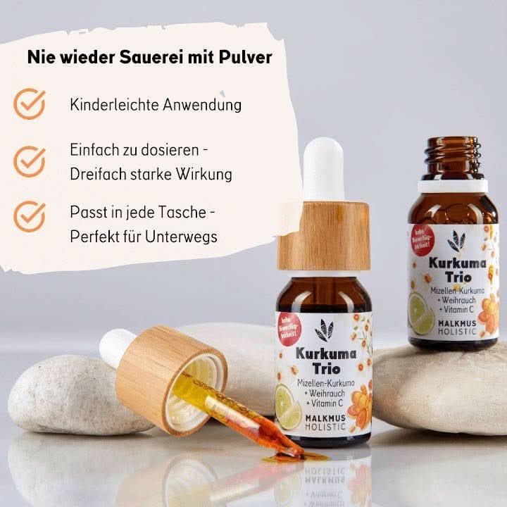 Kurkuma Trio - Booste deinen Tag! Smartshop 10 ml - Hanfify