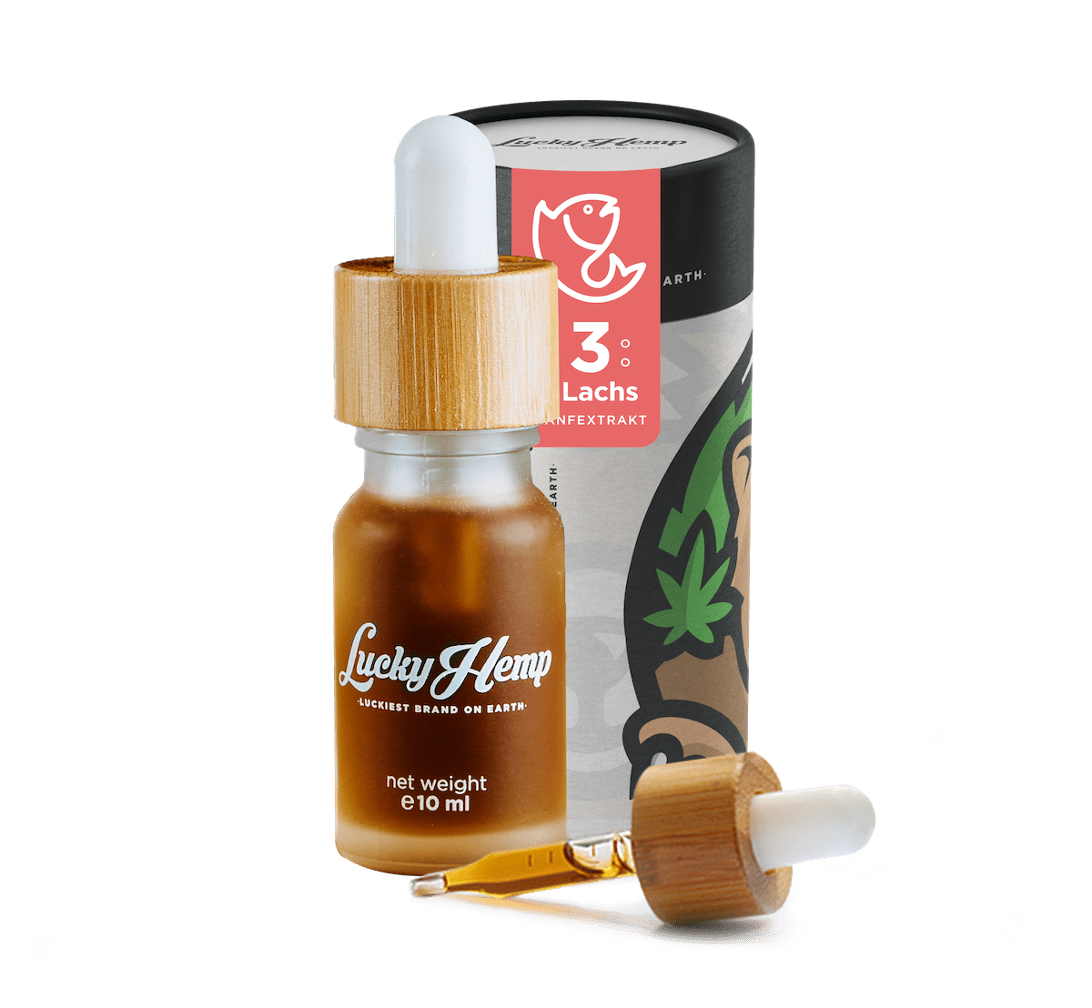 Lachs CBD - Öl CBD für Tiere 10ml - Hanfify®
