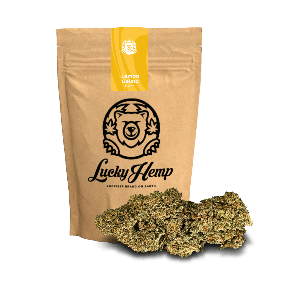 Lemon Gelato Ökopack Blüten 3g - Hanfify®