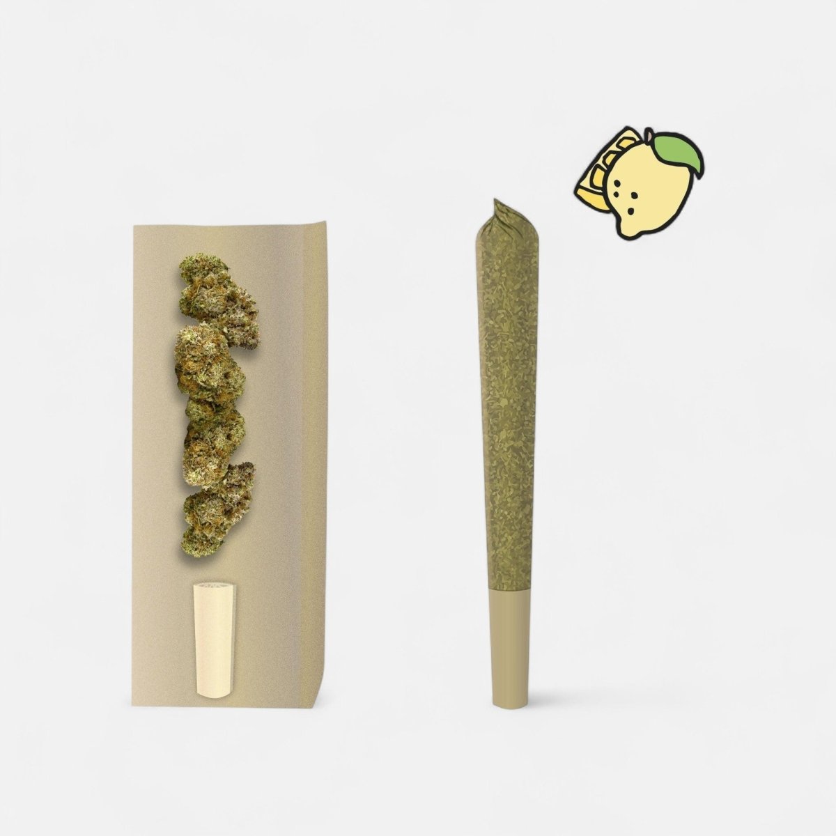 🍋 Lemon Haze Prerolls - POWER LVL: 5/5 Joints 3 Stück - Hanfify