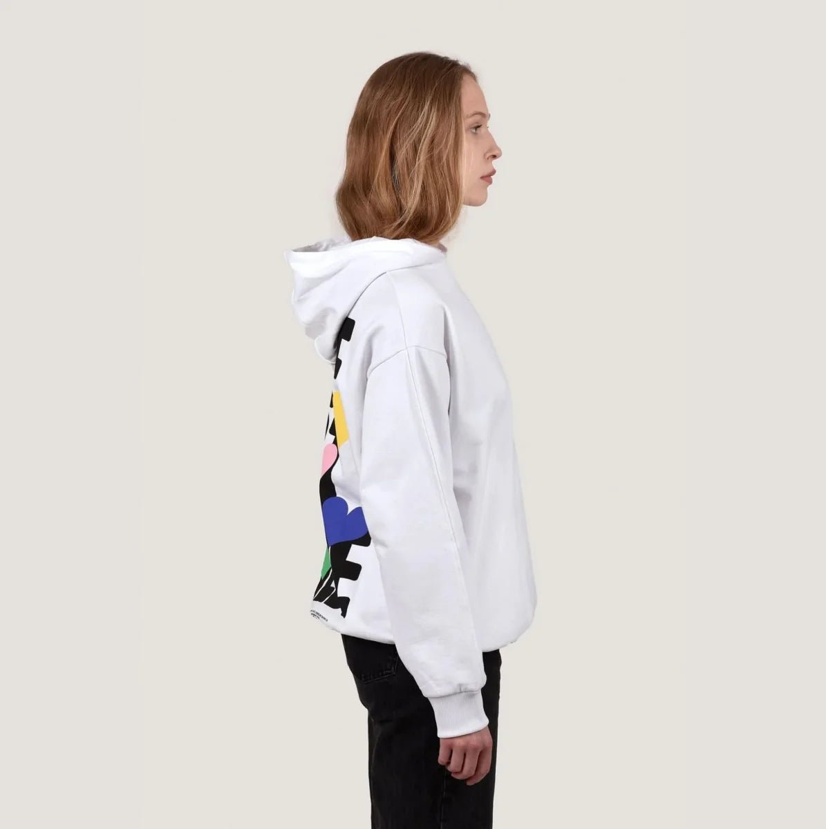 LIEBE IST LIEBE H – White oversize - Merch - Hanfify®