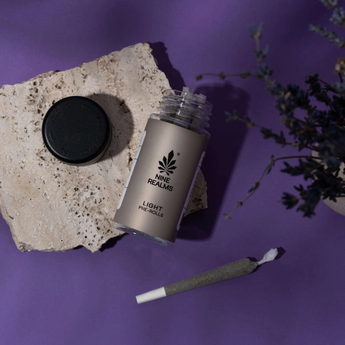 LIGHT JOINTS (20% 10 - HC) | BLÜTE: WHITE WIDOW Joints 3 STK. - Hanfify