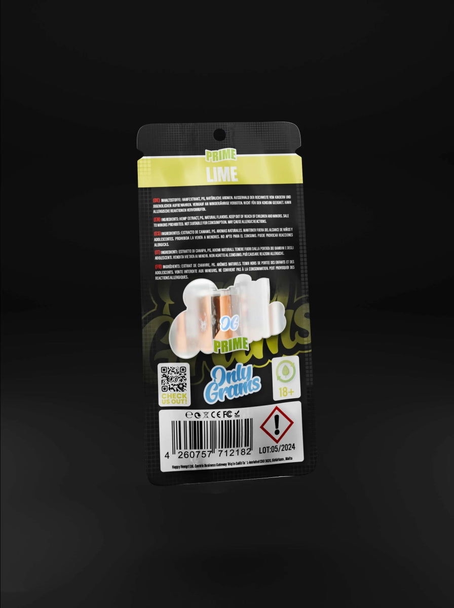 Lime CBD Kartusche Vapes - Hanfify