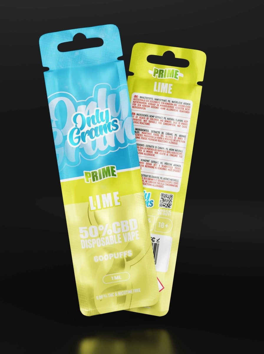 Lime CBD Vape 50% CBD Vapes - Hanfify