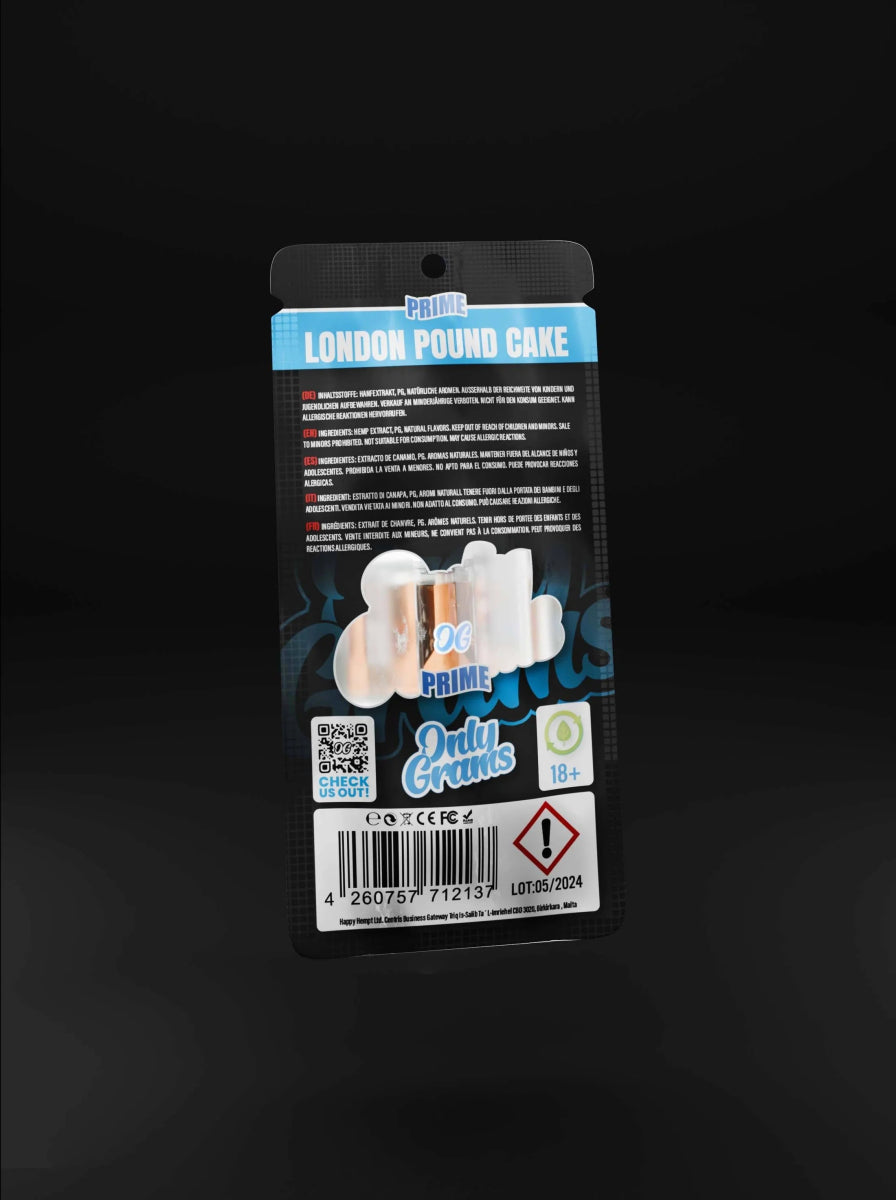 London Pound Cake CBD Kartusche Vapes - Hanfify