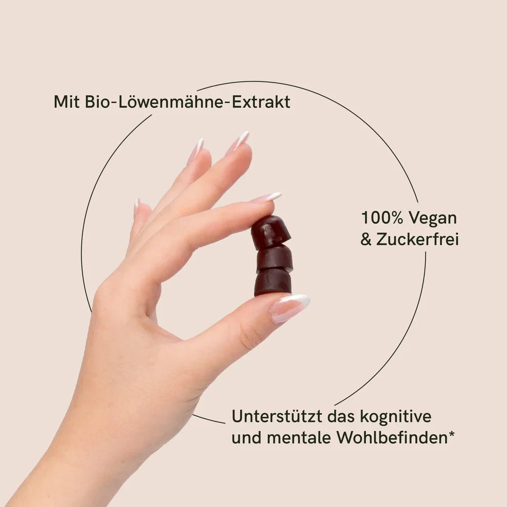 Löwenmähne Vitalpilz - Gummies Edibles - Hanfify