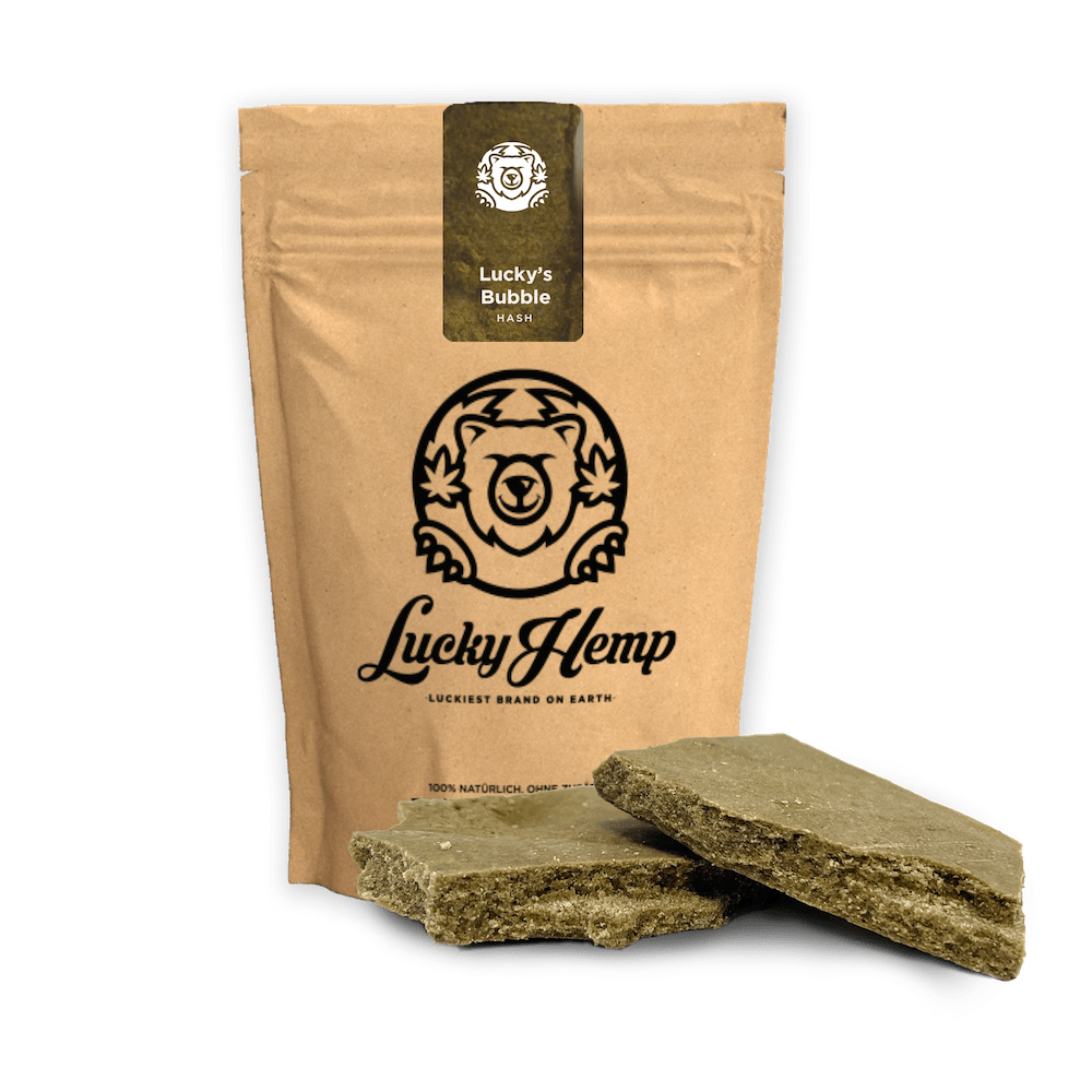 Lucky's Bubble Hash 40% CBD Ökopack Hasch 3g - Hanfify®