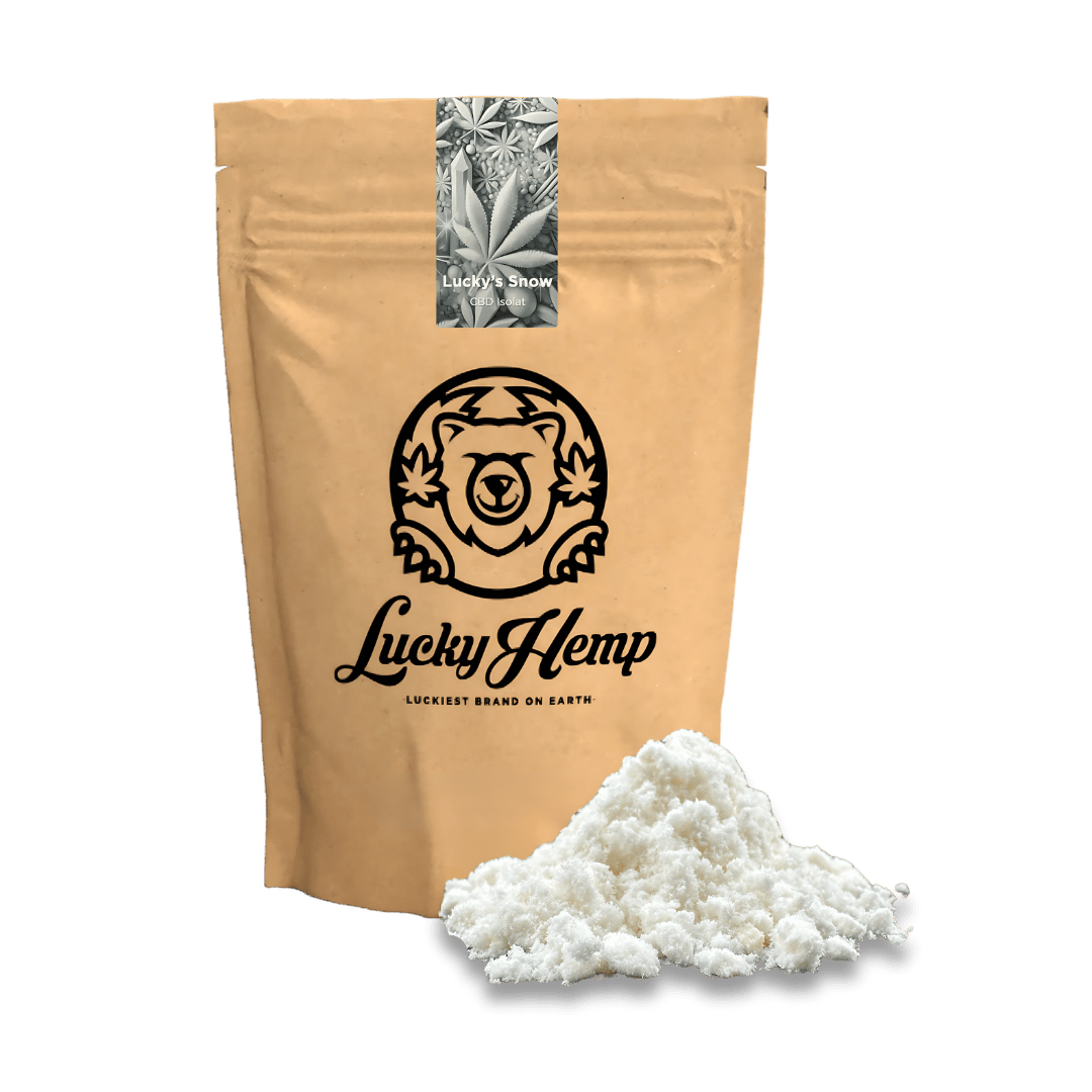 Lucky’s Snow 99,9% CBD - Kristalle Hasch 2g - Hanfify®