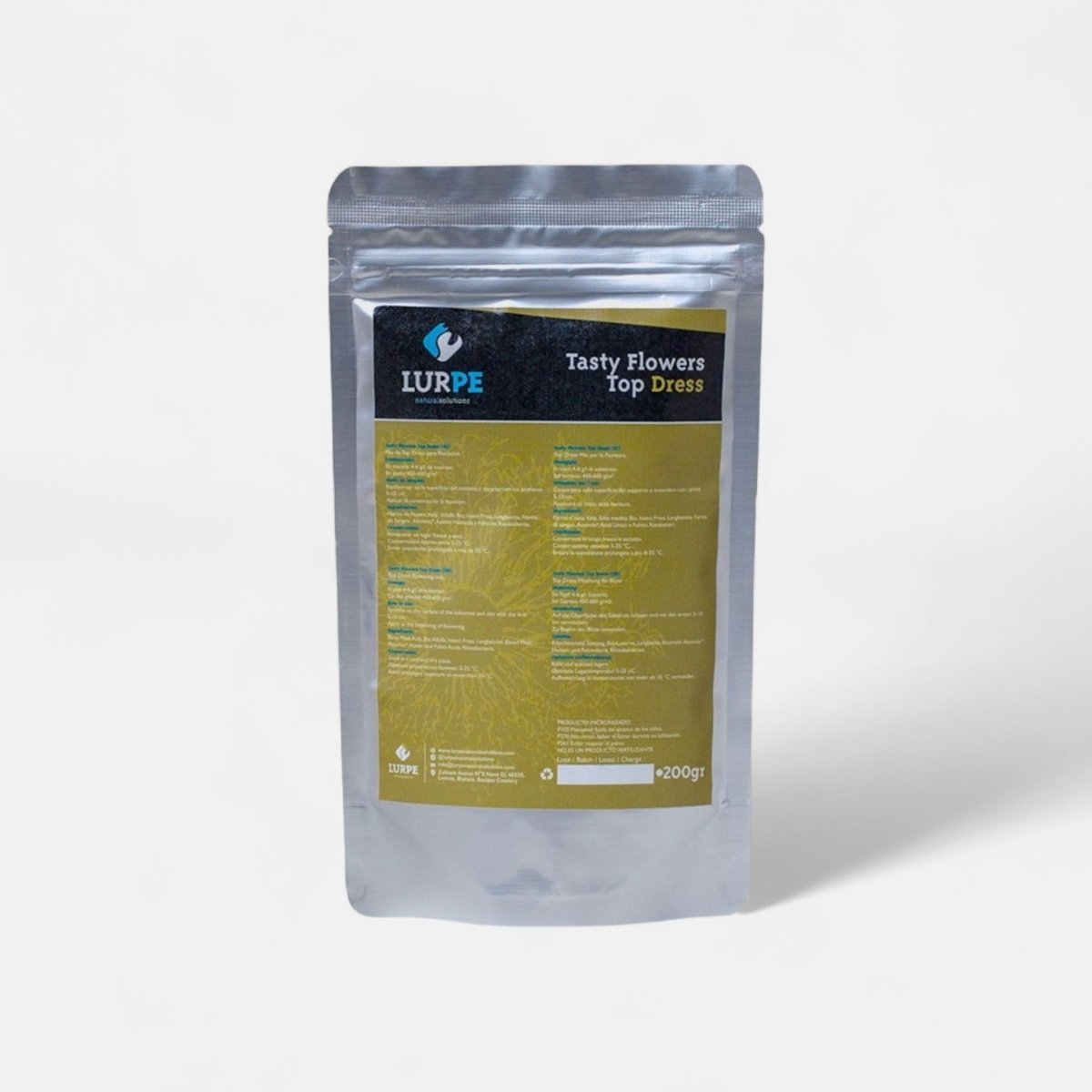 Lurpe Tasty Flower Top Dress Growshop 200g - Hanfify