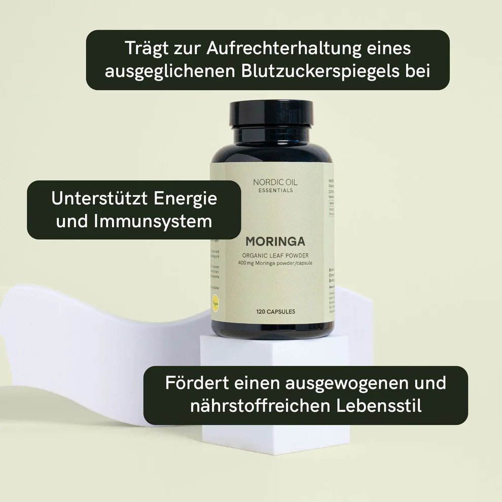 Moringa - Pulver - Kapseln Supplements - Hanfify