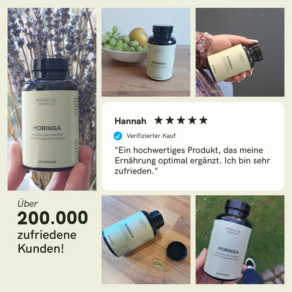 Moringa - Pulver - Kapseln Supplements - Hanfify