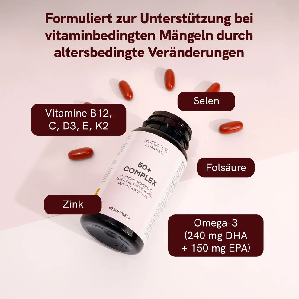 Multi Komplex 50+ Supplements - Hanfify