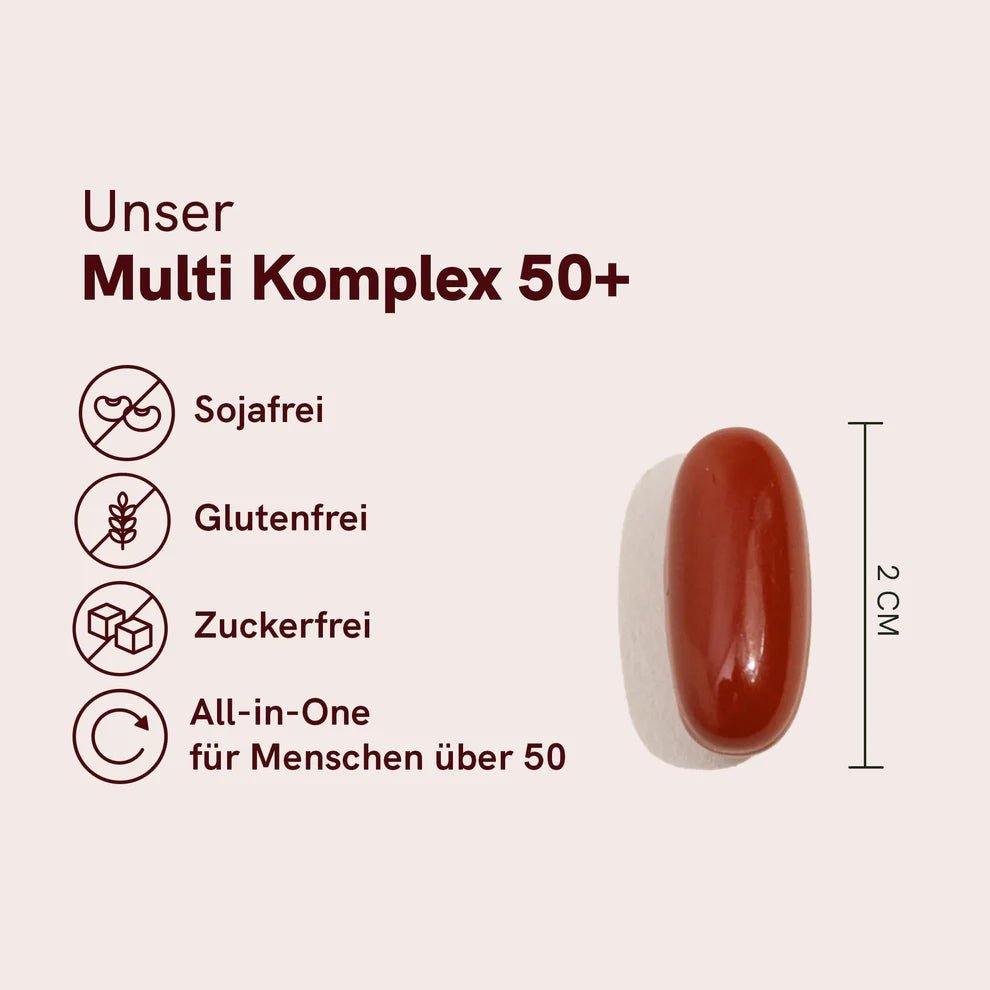 Multi Komplex 50+ Supplements - Hanfify