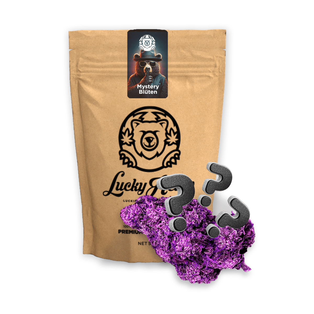 Mystery Strain (Small Buds) Ökopack - Blüten - Hanfify®