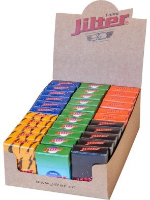 NEU! Jilter - dein Jointfilter Headshop Jilter Display - Box (33x 42 Jilter) - Hanfify®