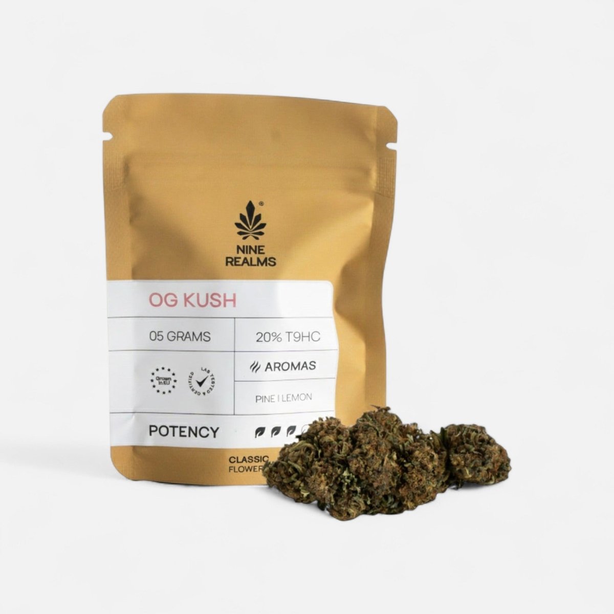 OG KUSH X 20% Blüten 5G - Hanfify