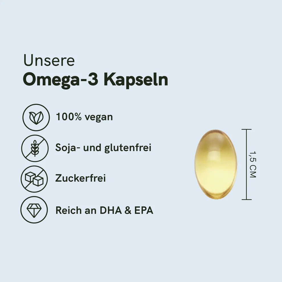 Omega 3 Kapseln Supplements - Hanfify