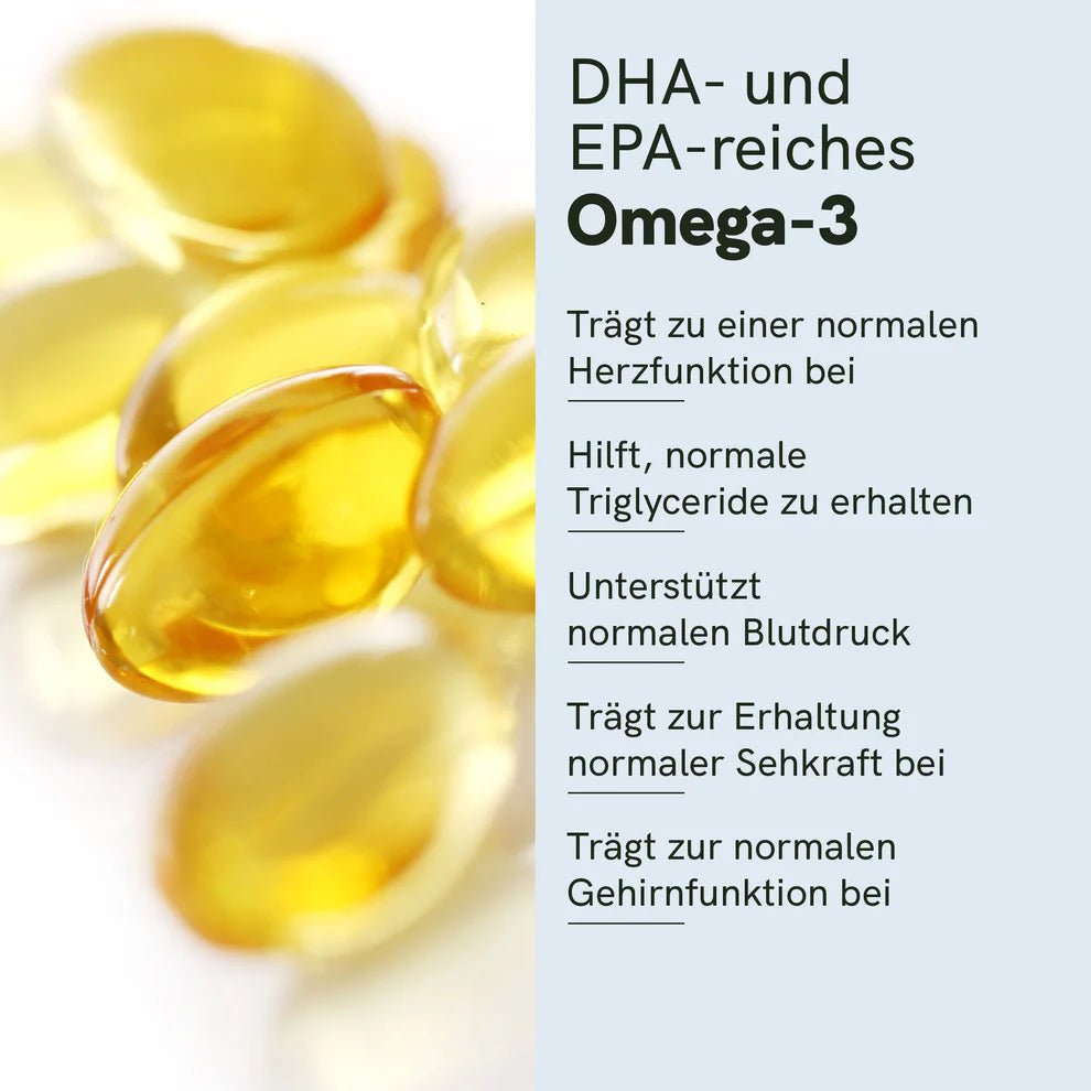 Omega 3 Kapseln Supplements - Hanfify