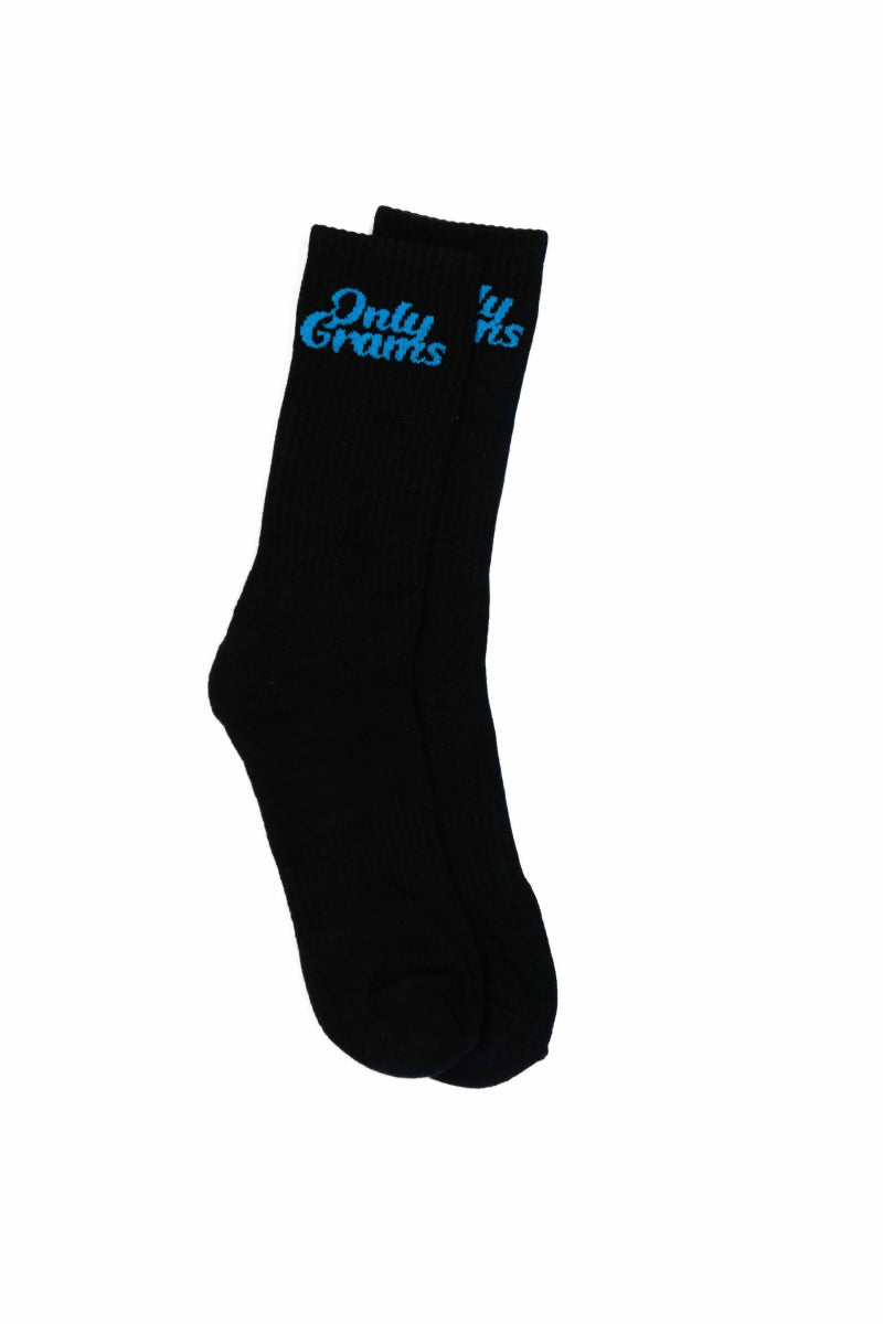 OnlyGrams Socken Schwarz Merch - Hanfify