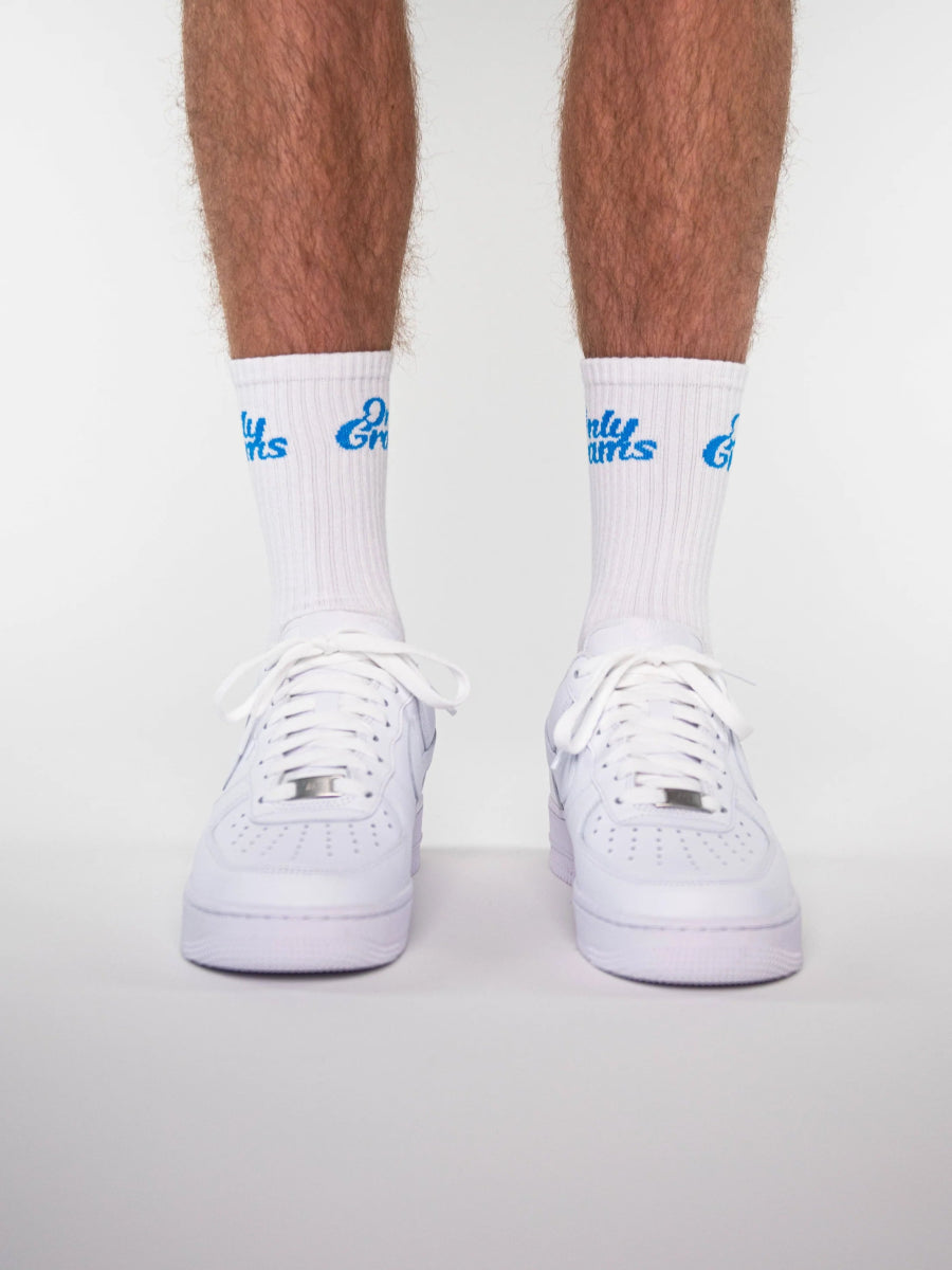 OnlyGrams Socken Weiß Merch - Hanfify