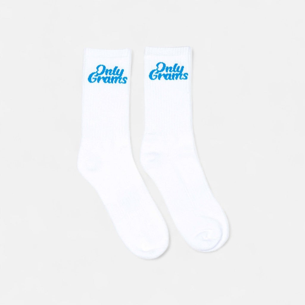 OnlyGrams Socken Weiß Merch - Hanfify
