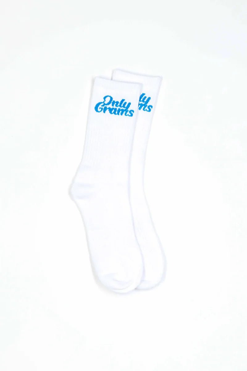 OnlyGrams Socken Weiß - Merch - Hanfify®
