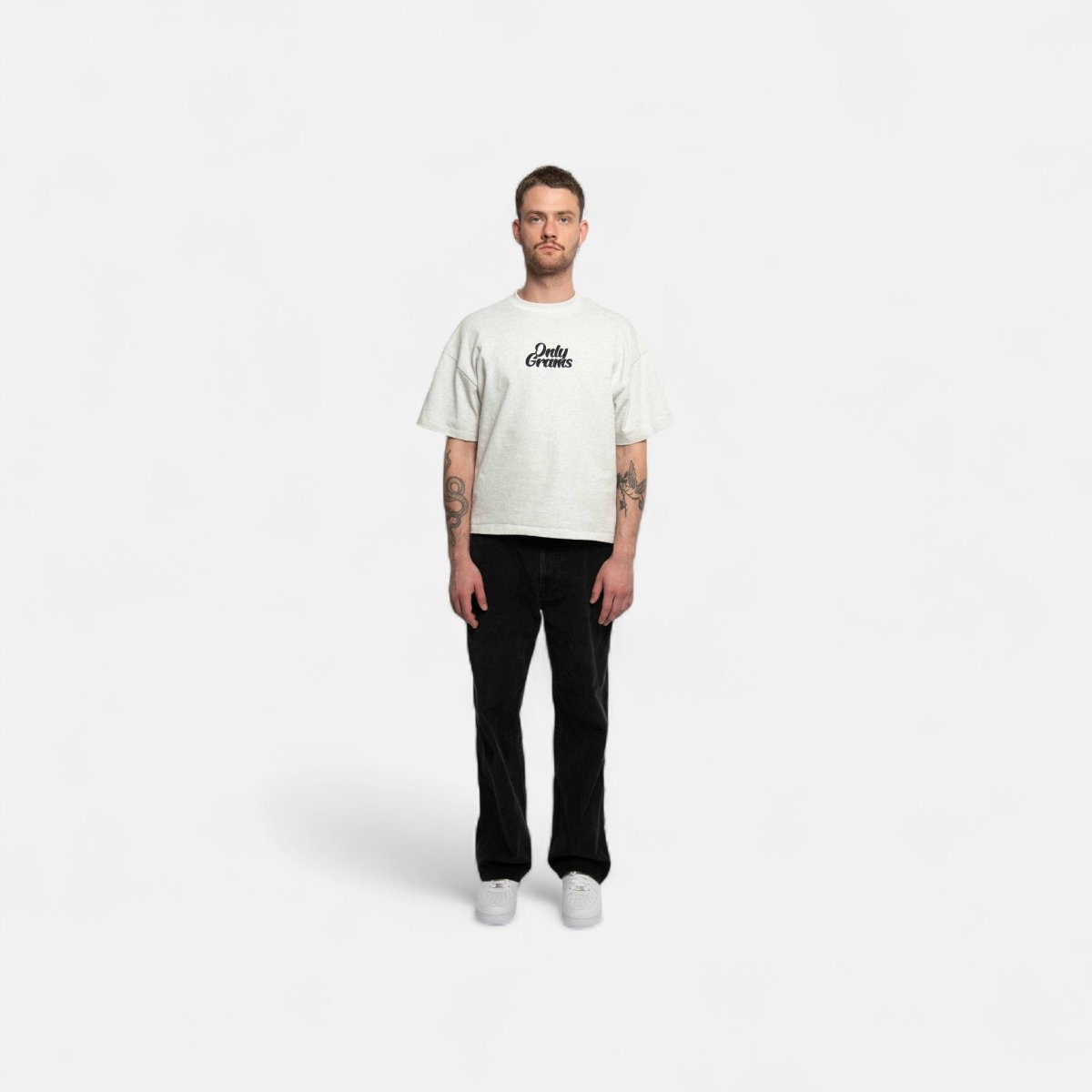 OnlyGrams T-shirt - Grau Merch - Hanfify