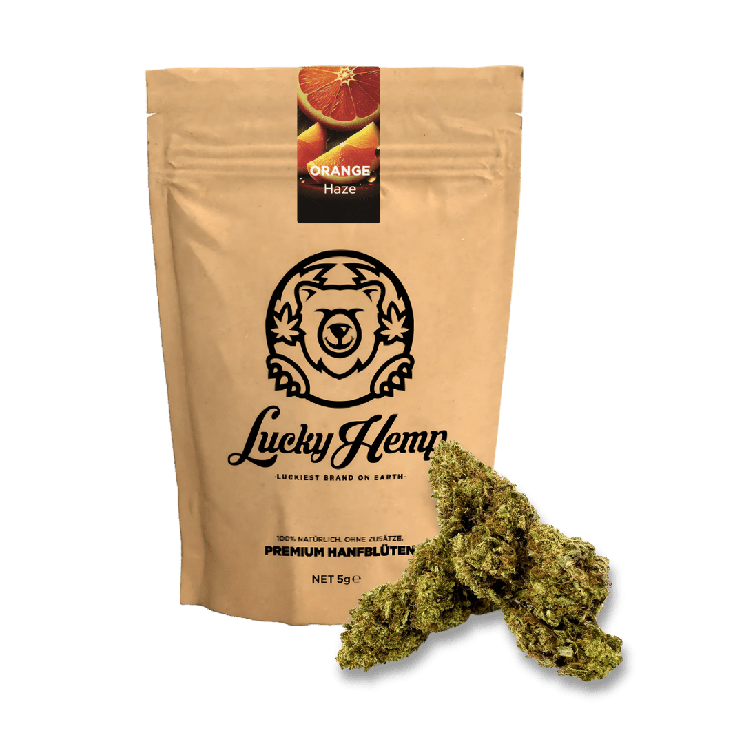 Orange Haze Ökopack - Blüten - Hanfify®